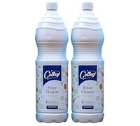Colley Concentrated Floor Surface Cleaner Coconut 1.5L | Hard & Laminate Floor Cleaner with Long-Lasting Powdery Fresh Scent | Deep Cleaning Action | Streak-Free Finish (Pack of 2)