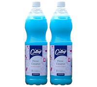 Colley Concentrated Floor Surface Cleaner Fluffy Towels 1.5L | Hard & Laminate Floor Cleaner with Long-Lasting Powdery Fresh Scent | Deep Cleaning Action | Streak-Free Finish (Pack of 2)
