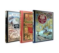Collezione Jules Verne pack I. Contiene 3 libri: Viaggio al centro della terra, Il giro del mondo in 80 giorni, Ventimila leghe sotto i mari (Biblioteca RBA)