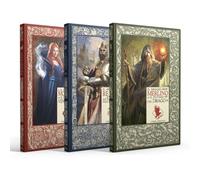 Collezione Le Cronache di Excalibur Pack I. Contiene 3 libri: Il Mago Merlino e il potere del drago, Il Re Artù ed Excalibur nella roccia e La Fata Morgana e il fuoco della vendett (Biblioteca RBA)
