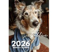 Collie 2026 Calendar - 8.5 x 11 Inch Monthly Planner with Elegant & Loyal Collie Photos: 12 Months of Flowing Manes, Gentle Wisdom, and Faithful ... - Ideal for Home, Office, or Fridge Display