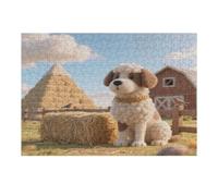 Collie 300 Piece Jigsaw Puzzle for Adults Cute Pet Animals Sick Day Activity Gentle Distraction No Dust Pieces Great Gift for Get Well Soon 300 PCS