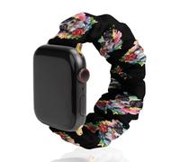 Collie Dog Mom Scrunchie Watch Bands Soft Elastic Replacement Wristband Compatible with Apple Watch 38mm/40mm