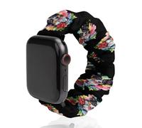 Collie Dog Mom Scrunchie Watch Bands Soft Elastic Replacement Wristband Compatible with Apple Watch 42mm/44mm