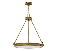 Elstead Collier - 4 Light Ceiling Pendant Brass, E14