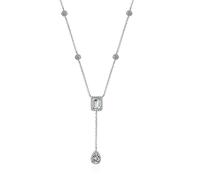 Collier avec pendentif moissanite 3 carats couleur D VVS1 pour femme, en argent sterling S925 plaqué or 18 carats, collier de luxe pour femme, pour la Saint-Valentin, cadeau d'anniversaire avec