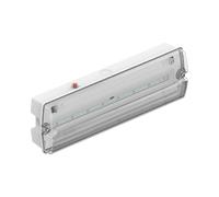 Collingwood EMBW1MS Salvus Emergency Bulkhead White, Maintained/Non-Maintained, Manual & Self-Test, 2.5W, IP65