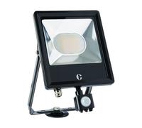 Collingwood FLOODLIGHT Spotlight 50W with OR Without PIR FL05. Colour SWITCHABLE 3000K, 4000K OR 6500K (Non PIR FL05BXCS) (with PIR FL05BPCS)