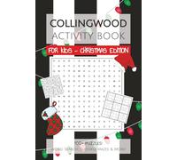 Collingwood Football Club Activity Book FOR KIDS - CHRISTMAS EDITION: 100+ Word Search, Sudoku & Mazes with Easy to Read Print about everything ... Gifts for Christmas, KK and Holidays