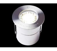 Collingwood Low Profile Low Glare 12 Degree Stainless Steel Ground Light with 1W Warm White LED. - GL019LGSWW