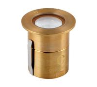 Collingwood GL019RAB27S GL019 0.4W-2.2W IP68 Low Voltage Groundlight, Antique Brass, 12 Degree Beam Angle, 2700K