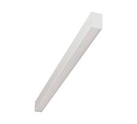 Collingwood LPLW1D Linear Prism Wattage & Colour Switchable LED Surface Light White, 2000-4000lm 21-32W, DALI-2