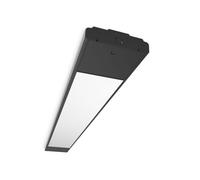 Collingwood VTB1DPEM Versa Tile Surface Linear LED Black, 4500lm 45W, DALI-2+PIR, Emergency