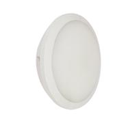 Collingwood WL95W3DCS WL95 Versa White 300mm 10-20W IP65 1500-3200lm CCT Round LED Bulkhead, DALI2 Dimmable