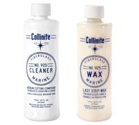 Collinite 920 925 Fibreglass and Fibre Glass Cleaner Boat Wax Combo Pack