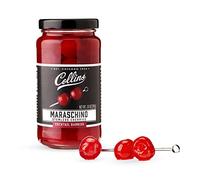 Collins 10 oz Cocktail Cherries Garnishes, Stemless Maraschino