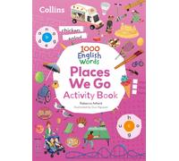 Collins 1000 English Words Activity Book: Places we go