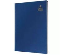 Collins 35 Desk Diary A5 Week to View 2026 Blue 35.60-26