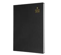 Collins 44 A4 Desk Diary 2026 Black