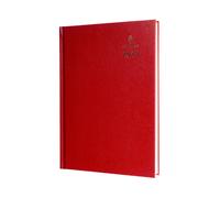 Collins 44 A4 Desk Diary 2026 Red