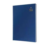 Collins 52 Desk Diary A5 Day to Page 2026 Blue 52.60-26 - 823307