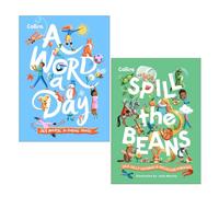 Collins A Word a Day & Spill the Beans by Collins Kids 2 Books Collection Set