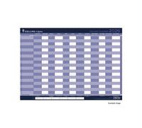 Collins - Colplan - A1 Yearly Holiday Wall Calendar 2026 (CWC10-26)