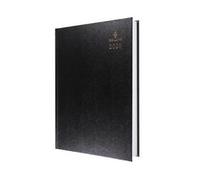 Collins A4 Desk Diary 2 Pages Per Day Black 2026 4726
