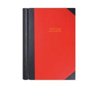 Collins A4 Desk Diary 2 Pages Per Day Black/red 2026 4226