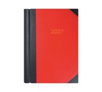 Collins A4 Desk Diary 2 Pages Per Day Black/Red 2027 4227