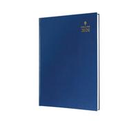 Collins - Desk - 2026 12 Month Calendar Year Planner, Week-To-View Diary, A4 Hard Cover - Blue (40.60-26)