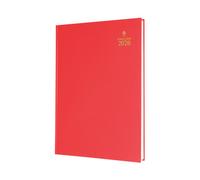 Collins A5 Desk Diary Day Per Page Red 2026 52-15.26
