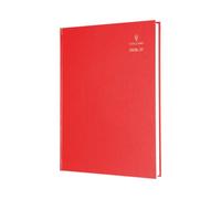 2026-2027 Mid/Academic Year Planner - 13 Month A4 Day-to-Page with Appointments - Collins Debden Desk Diary Red