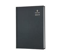 Collins 'Desk' 13 Month Mid/Academic Year Planner, July 2025-July 2026 Day-to-Page Appointments Diary, A5 Hard Cover, Black