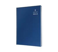Collins 'Desk' 13 Month Mid/Academic Year Planner, July 2025-July 2026-52M.60-2526 -Day-to-Page Appointments Diary, A5 Hard Cover, Blue