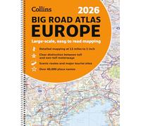Collins 2026 Big Road Atlas Europe