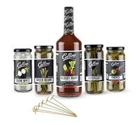 Collins Bloody Mary Kit (Cocktail Kit) - 6 Pieces, Stainless Steel, Bamboo, Wood