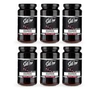Collins Bourbon Cocktail Cherries - Drinks Set for Manhattan or Old Fashioned Cocktails and Desserts, Made with Award Winning Whiskey, Set of 6 Glasses, 11oz