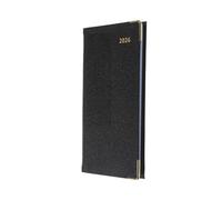Collins - Business - Slim 2026 12 Month Calendar Year Planner, Week-To-View with Appointments Pocket Diary - Black (CAPB.99-26)