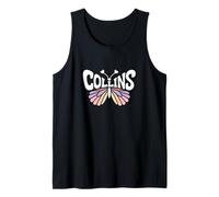 Collins Butterfly - Personalized Cute Name Word Art Tank Top