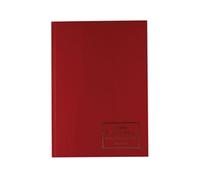 Cathedral Analysis Book - Casebound A4 - 10 Cash Columns - 96 Pages - Red - Collins