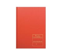 Collins Collins Cathedral Analysis Book Casebound A4 5 Cash Column 96 Pages Red