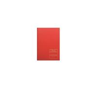 Collins Cathedral Analysis Book Casebound A4 12 Cash Column 96 Pages Red 69/12.1 - 811383