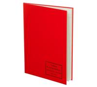 Collins Cathedral Analysis Book Casebound A4 16 Cash Column 96 Pages Red 69/16.1 - 811251