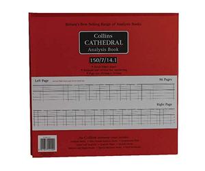 Collins Cathedral Analysis Book Petty Cash 96 Pages 812150/8