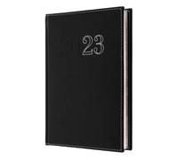 Collins Chelsea A5 Week To View 2023 Diary - Black (ND53.99-23) - Complete Business Planner, Agenda and Journal Organiser