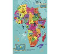 Collins Children's Africa Wall Map - 76 x 49 cm