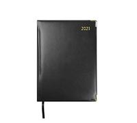 Collins Classic Manager Week to View 2021 Diary - Black,1210V.99-21
