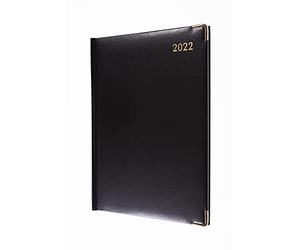 Collins Classic Manager Week with Appointments 2022 Diary - Black