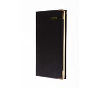 Collins Classic Slimchart Week to View with Appointments 2023 Diary - Black (CAPV.99-23) - Complete Business Planner, Agenda and Journal Organiser